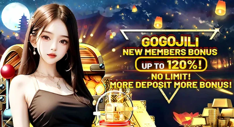 First 5 Deposit Bonus Up To 120%